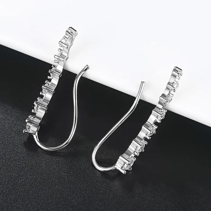 Long Dipper Ear Hook Clip on Earrings for Women