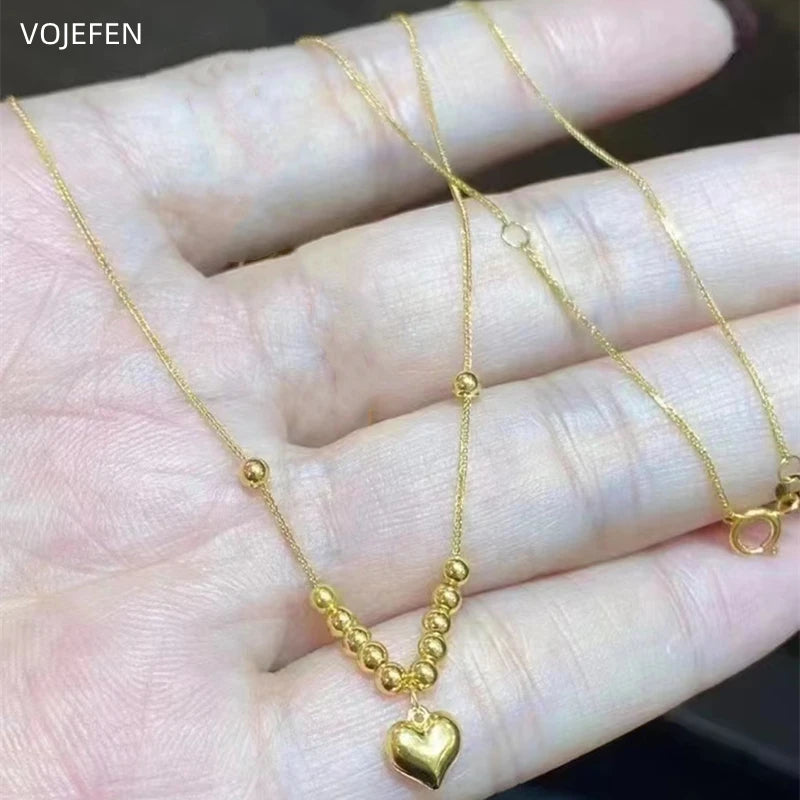 18K Bracelet And Necklaces Jewelry Sets for Women