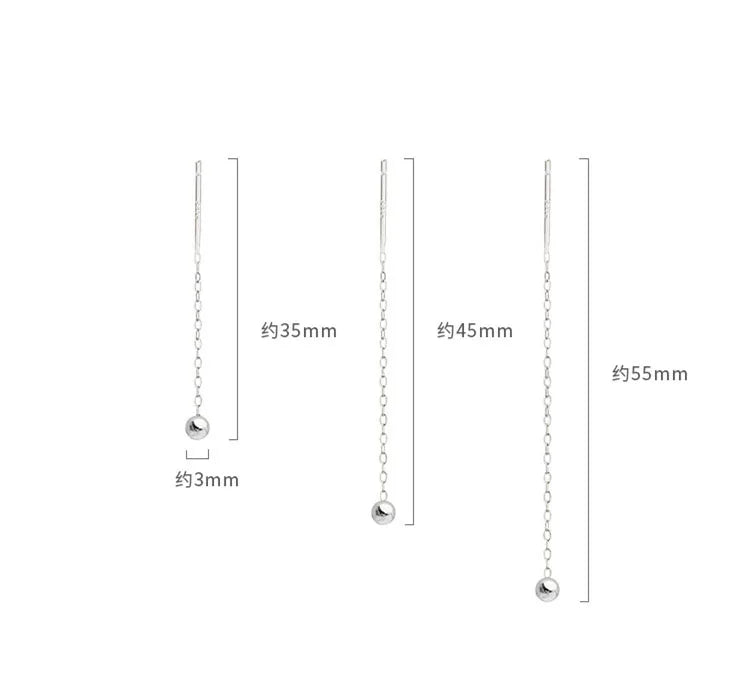 Fashion Stainless Steel Dangle Geometric Earrings