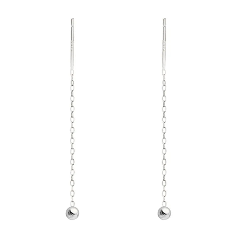 Fashion Stainless Steel Dangle Geometric Earrings