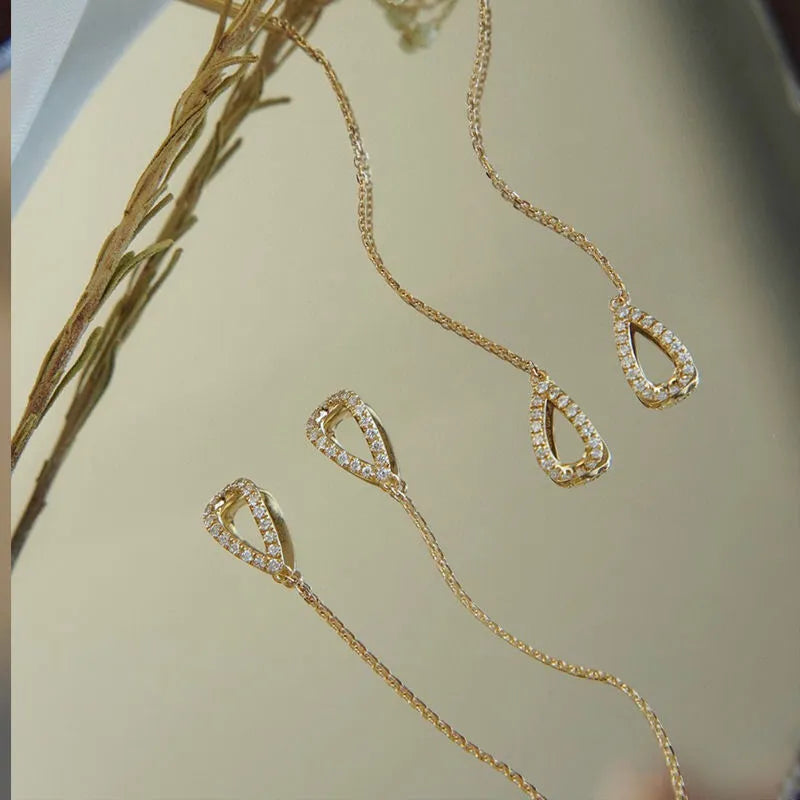 Exquisite Drop Ear Line Long Hanging Earrings